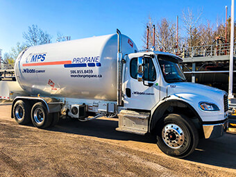 propane delivery truck
